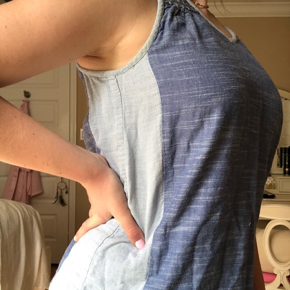 Kids XL/Adult S Nordstrom Blue Tank Top - Picture 2 of 4